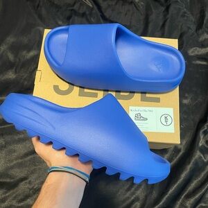 Yeezy slide azure